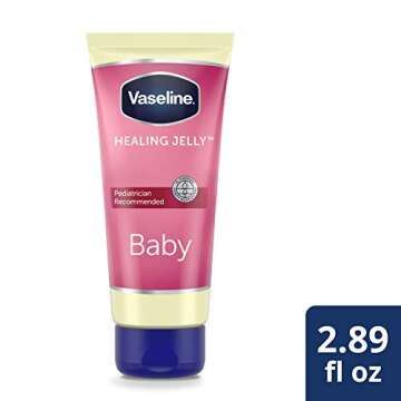 Vaseline Healing Jelly Petroleum Jelly For Diaper Rash Moisturizer For Baby Hypoallergenic Skin Prot...