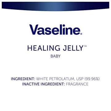 Vaseline Healing Jelly Baby Diaper Rash Moisturizer 2.89 oz