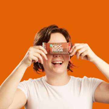 good! Snacks Keto Vegan Protein Bars, Chocolate Fudge, Gluten Free Keto Snack Bar, Low Carb, Low Sugar Meal Replacement, High Protein Healthy Snacks, 11g Protein, 3g Net Carbs, 12 Bars