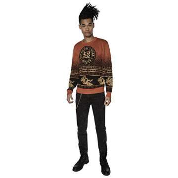 Dragon Ball Super Ugly Christmas Sweater - L Multicolored