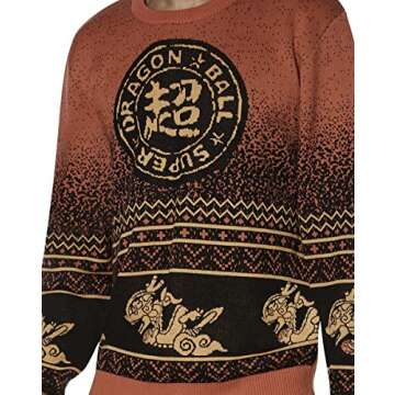 Dragon Ball Super Ugly Christmas Sweater - L Multicolored