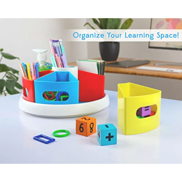 Creative Caddy Rotating Art Supply Organizer for Kids