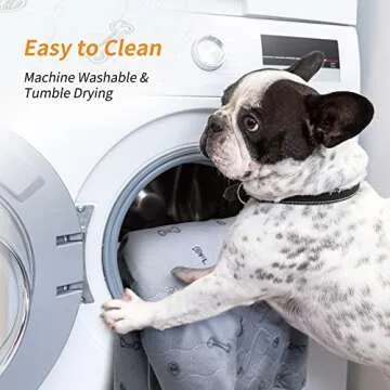 Washable Pee Pads for Dogs, 6Pack Reusable Puppy Pads, Absorbent Whelping Pads with Bone Print, Non-Slip Waterproof Pet Training Pads for Couch, Crate, Potty Training 16x24