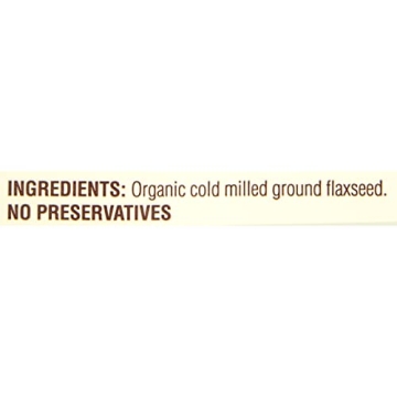 Premium Organic Ground Flaxseed, 24 Oz - Spectrum Essentials
