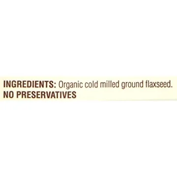 Premium Organic Ground Flaxseed, 24 Oz - Spectrum Essentials