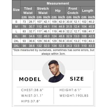 COOFANDY Men Casual Linen Pants Breathable Lightweight Style