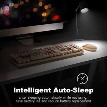 Stylish MOFII Wireless Keyboard and Mouse Combo for All
