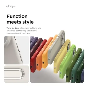 elago Premium Silicone Case for iPhone 17 Pro Max