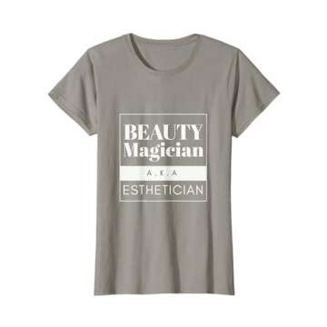 Esthetician Makeup Artist Cosmetics Beautician T-Shirt