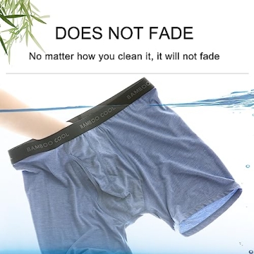 BAMBOO COOL Men’s Boxer Briefs 7-Pack Soft Comfortable