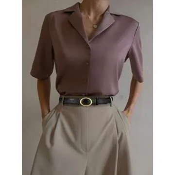 CHAOREN Women's Leather Belt - Stylish Casual Accessory