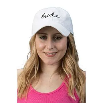 Funky Junque Bridal Baseball Cap 3 Pack - Perfect Gift