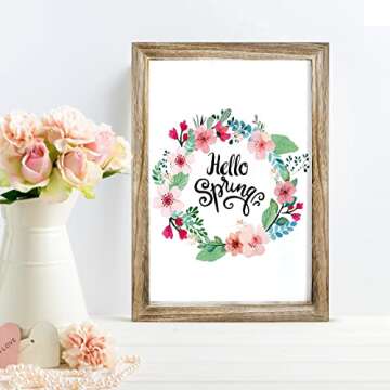 Valentines Day Farmhouse Home Decor with Reversible Sayings