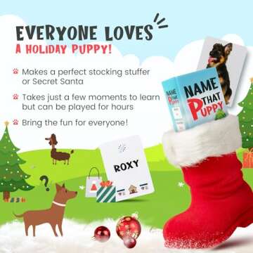 Name That Puppy – Fun Family Card Game for Kids, Adults & Dog Lovers | Easy Party Game, Hilarious Group Play, Quick to Learn, Great Gift for Pet Owners & Game Night