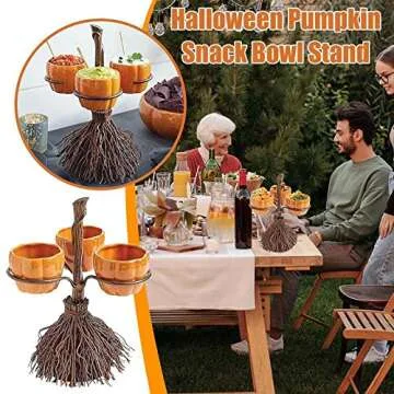Unique Halloween Candy Bowl Stand for Festive Gatherings