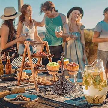 nezababycos Halloween Candy Bowl Pumpkin Snack Bowl Stand Serving Dishes Food Candy Holder Party Dinnerware for Indoor Home Kitchen Decoration Supplies (3 pumpkin bowls set)