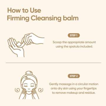 BANILA CO Clean it Zero Firming Cleansing Balm | Korean Makeup Remover, Cleansing Oil to Soothe and Moisturize Skin | Vegan | Made with Moringa Ceramide and Panthenol (100ml/3.38 fl.oz)
