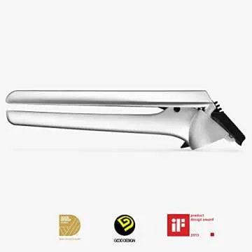 Dreamfarm Garject Garlic Press & Peeler with Ejector