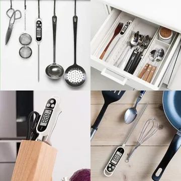 Instant Read Meat Thermometer Accurate Cooking Kitchen Tool