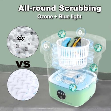 Portable 15L Mini Washing Machine for Travel & Home