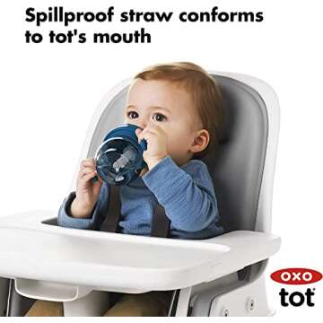 OXO Tot Straw Cup with Handles - Perfect for Toddlers