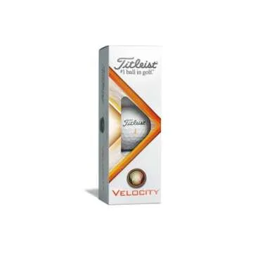 Titleist Velocity Golf Balls (One Dozen), 12 Pack