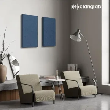 Olanglab Acoustic Wall Panels 4 Pack for Ultimate Sound Dampening