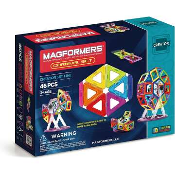 Magformers Creator Carnival Set with 46 Pieces