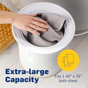 Luxurious Towel Warmer with Timer for Ultimate Comfort