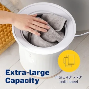 Luxurious Towel Warmer with Timer for Ultimate Comfort