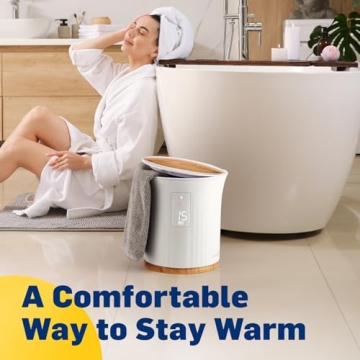 Luxurious Towel Warmer with Timer for Ultimate Comfort