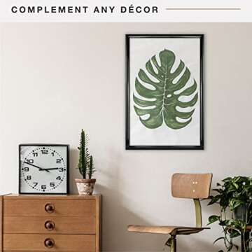 MCS Trendsetter 16x24 Poster Frame Black High-Gloss, Vertical & Horizontal Wall Hanging Large Pictur...