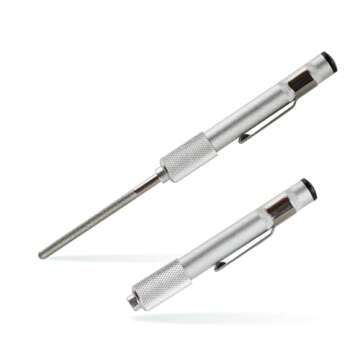 Trenton Gifts Crystal and Glass Repair File - Durable Carbide Metal Diamond Tool