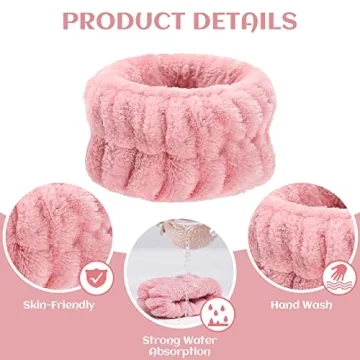 OROGHT Wrist Bands for Skincare - Absorbent & Stylish