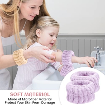 OROGHT Wrist Bands for Skincare - Absorbent & Stylish