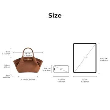 Stylish JW PEI Faux Suede Mini Tote Bag For Women