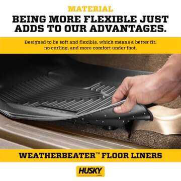 Husky Liners Weatherbeater Mats for Dodge Ram Crew Cab