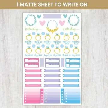 Bloom Wedding Planning Stickers - 390+ Hand-Drawn Designs