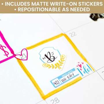 Bloom Wedding Planning Stickers - 390+ Hand-Drawn Designs