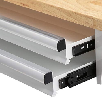 Husky 52 in Adjustable Height Craft Table with Drawers