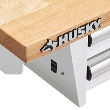 Husky 52 in Adjustable Height Craft Table with Drawers