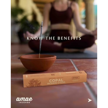 Premium Mayan White Copal Incense Sticks from México