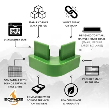 Tray Stackers for Harvest Right Freeze Dryer – 12 Pc Set