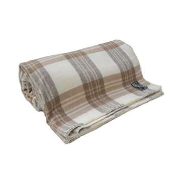 Elegant Biddy Murphy 100% Wool Blanket from Ireland
