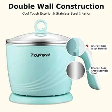 Topwit Electric Cooker Mini - Versatile Kitchen Solution