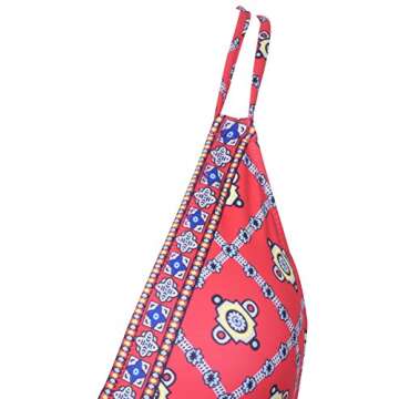 CUPSHE Women’s Printing One Piece Bikini Swimsuit Beach Swimwear (S)