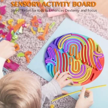 Sensory Activity Board for Relaxation and Creative Play