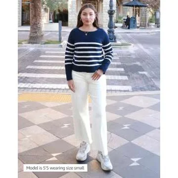 Trendy Luvamia Wide Leg Cropped Jeans for Women