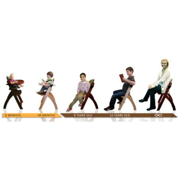 Abiie Beyond Junior High Chair – Convertible & Adjustable