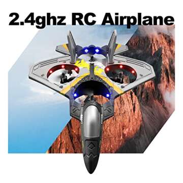 GoolRC V17 RC Jet Fighter Plane for Kids - Ultimate Fun